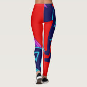 Zuidwesten Cat Aerobe Leggings (Achterkant)