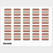 Zuidwesten Chevron Zigzag Stickers 20/blad (Vel)