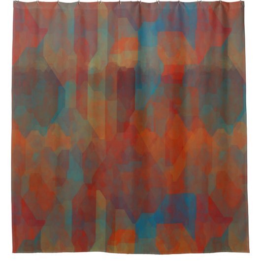 zuidwesterse illusie douchegordijn (Voorkant)