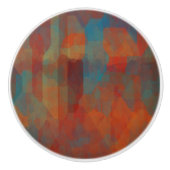 zuidwesterse illusie keramische knop (Voorkant)