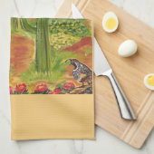 Zuidwesterse Kunst Theedoek (Quarter Fold)