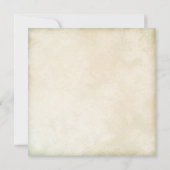 Zuidwesterse trouw 'Deer Antler' Kaart (Achterkant)