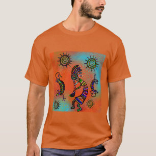 ZUIDWESTERSKUNST  KOKOPELLI T-SHIRT