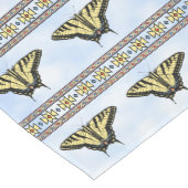 Zuidwestgele zwaluwstaart vlinder blauw medium tafelloper (Hoek)