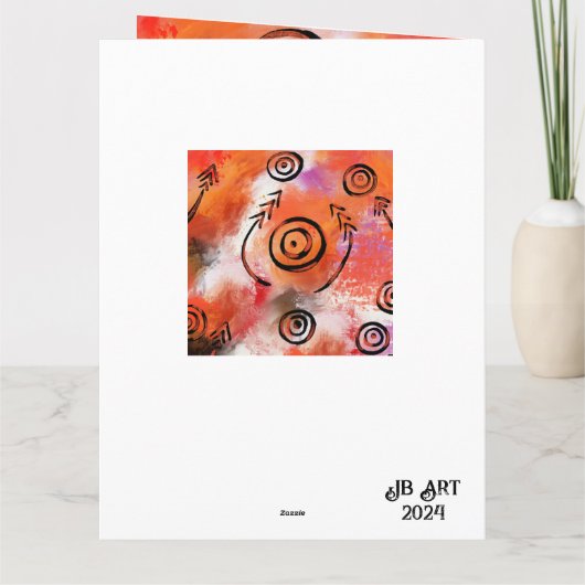 Zuidwestkunst Kaart (Achterkant)