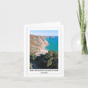 Zuidwestkustpad, Porthcurno, Cornwall Kaart