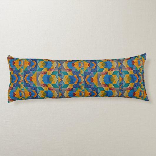  zuidwestpatchwork - Etnische stijl Lichaamskussen (Achterkant)