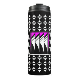 Zuidwestverdampingsverbijstering in roze tumbler thermosbeker