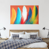 Zuidwestveren Canvas Afdruk (Insitu (Slaapkamer))