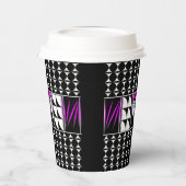 Zuidwestverweerszegels in roze papieren bekers (Links)