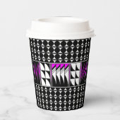 Zuidwestverweerszegels in roze papieren bekers (Achterkant)