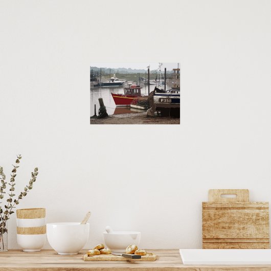 ZUIDWOLD VIST BOOT 2 POSTER (Keuken)