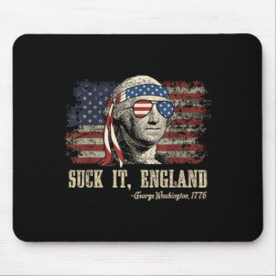 Zuig engeland grappig 4 juli george washington muismat