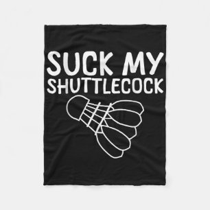 Zuig Mijn Shuttle --- Fleece Deken
