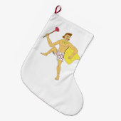 zuiger en ondergoed grote kerstsok (Voorkant (Hangend))