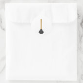 zuiger - rubberopzuigbeker ronde sticker (Tas)