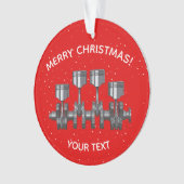 Zuigeras — Turbocompressor Ornament (voorkant)