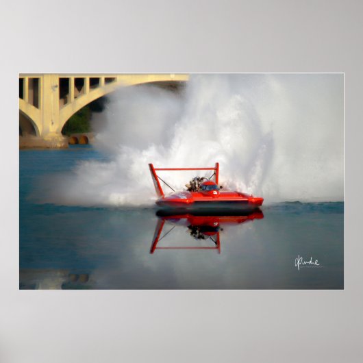 "Zuigerkracht" Poster (Voorkant)