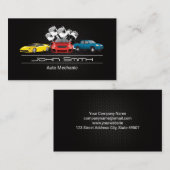 Zuigermotor | Automobielen Visitekaartje (Voorkant / Achterkant)