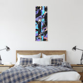 Zuil van lelijkheid canvas print (Insitu (Slaapkamer))