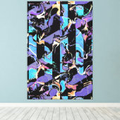 Zuil van lelijkheid canvas print (Insitu (Houten vloer))