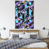 Zuil van lelijkheid canvas print (Insitu (Slaapkamer))