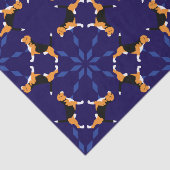 Zuilere Beagle Tissuepapier (Detail)