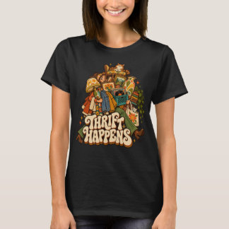 Zuinig winkelen is grappig - T-shirt voor liefhebb