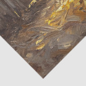 Zuivel Koe in een schuur Rustiek Boerderij Decoupa Tissuepapier (Detail)