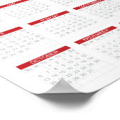  zuivelBoerderij Grote keuken 2013-kalender Poster (Hoek)