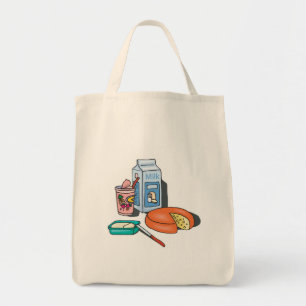 zuivelproducten tote bag