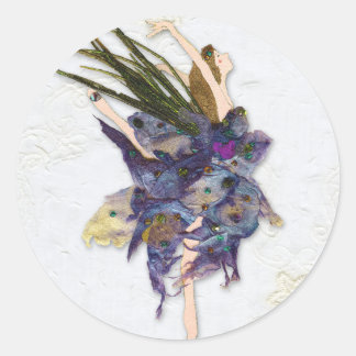 Zuivelsticker Ronde Sticker