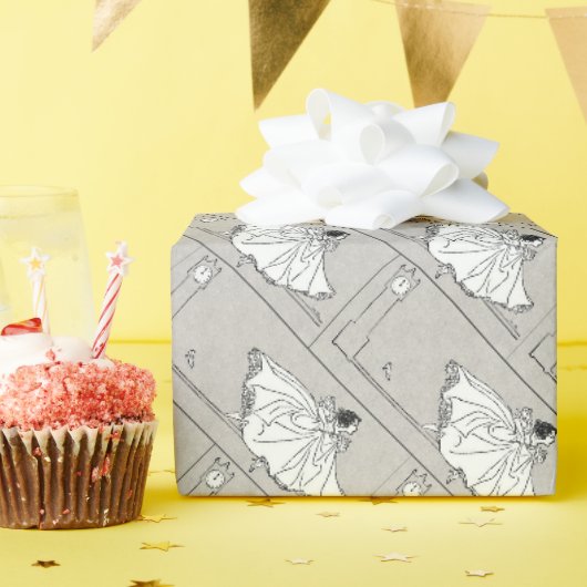 Zuiveltrappelpapier voor  runderkartonnen dozen cadeaupapier (Verjaardagsfeest)