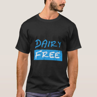 Zuivelvrij Geen melk noodlijdend T-shirt