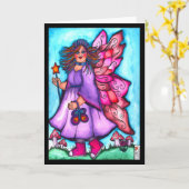 Zuiver in Hightops-Kaart Kaart (Gele Bloem)