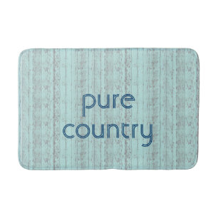 Zuiver landelijk rustiek hout badmat