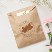 Zuiver organisch glanzend Snoep met suikerstroop Bedankzakje (Gezegeld)