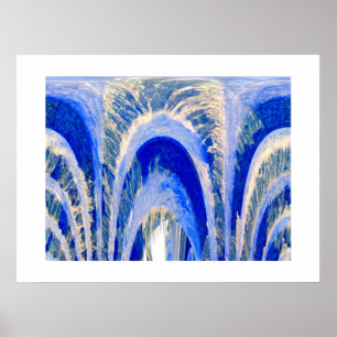 Zuiver water loopt diep poster