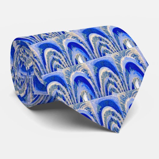 Zuiver water stropdas (Opgerold)