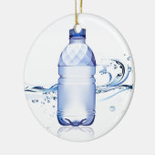 Zuiver waterflesontwerp keramisch ornament (Links)