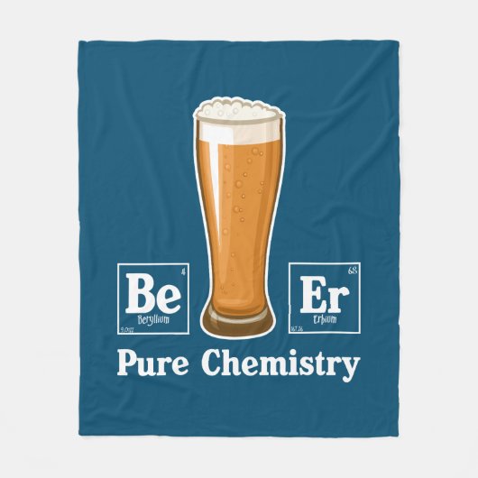 Zuivere chemie fleece deken (Voorkant)