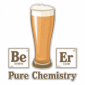 Zuivere chemie sticker (Voorkant)