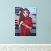 Zuiverheid van ziel canvas afdruk (Insitu (Houten vloer))