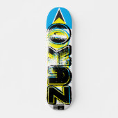 ZUKO 7 3/4" Planche de Skateboard (Devant)