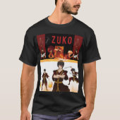 Zuko de Avatar T-shirt Design (Devant)