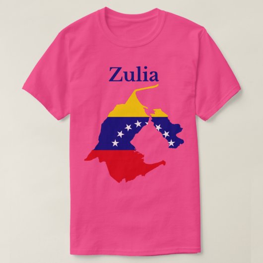 Zulia State Venezuela T-shirt (Design voorkant)