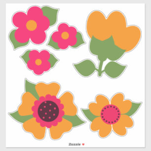 Zulke  bloemen! sticker