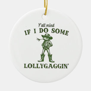 Zullen jullie het erg vinden als ik wat oude hippi keramisch ornament