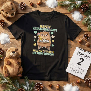 Zullen mijn leerlingen hun schaduw zien Grappige l T-shirt