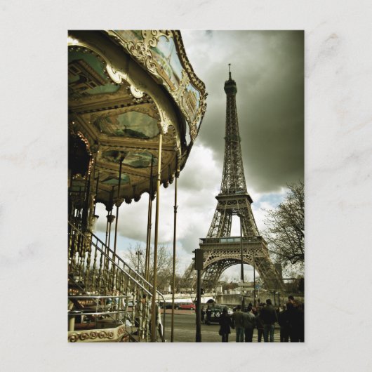 Zullen we rijden? briefkaart (Voorkant)